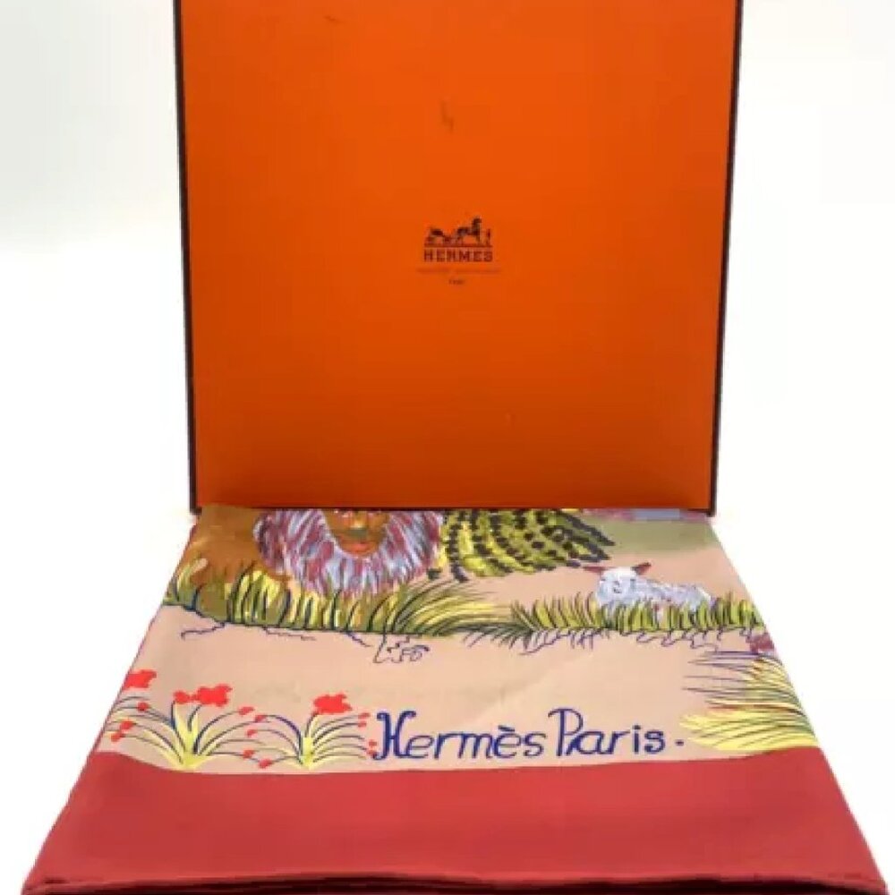 Auth. HERMES PARIS Nuba Mountain Animal